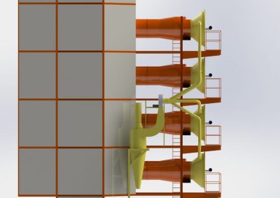 Sistema de Filtros Rotativos para secadoras de Granos